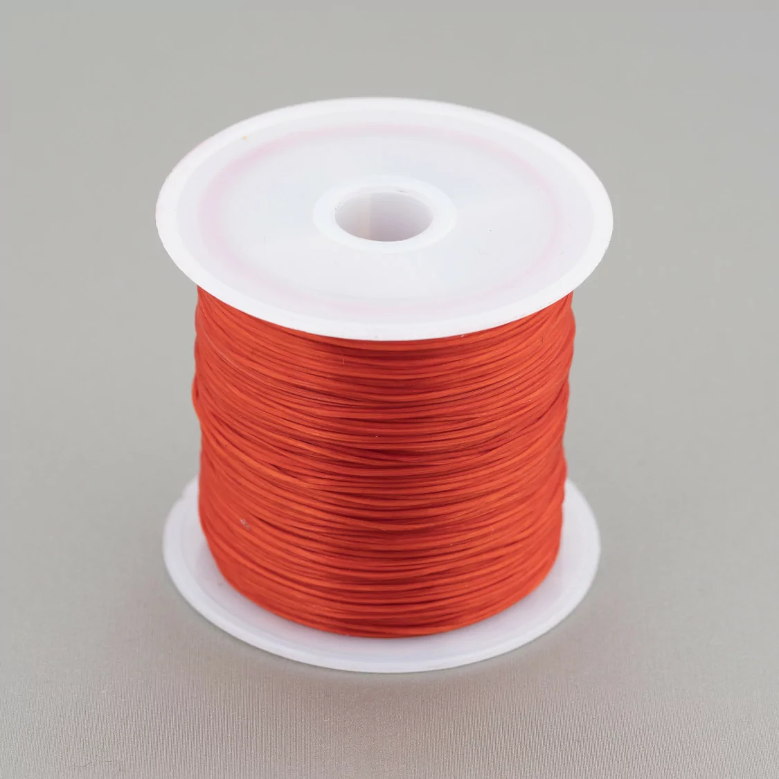 Filo di Elastico Multifilo Misura 0,5mm 30 Metri 1 Bobina Rosso-FILO di ELASTICO | Worldofjewel.com