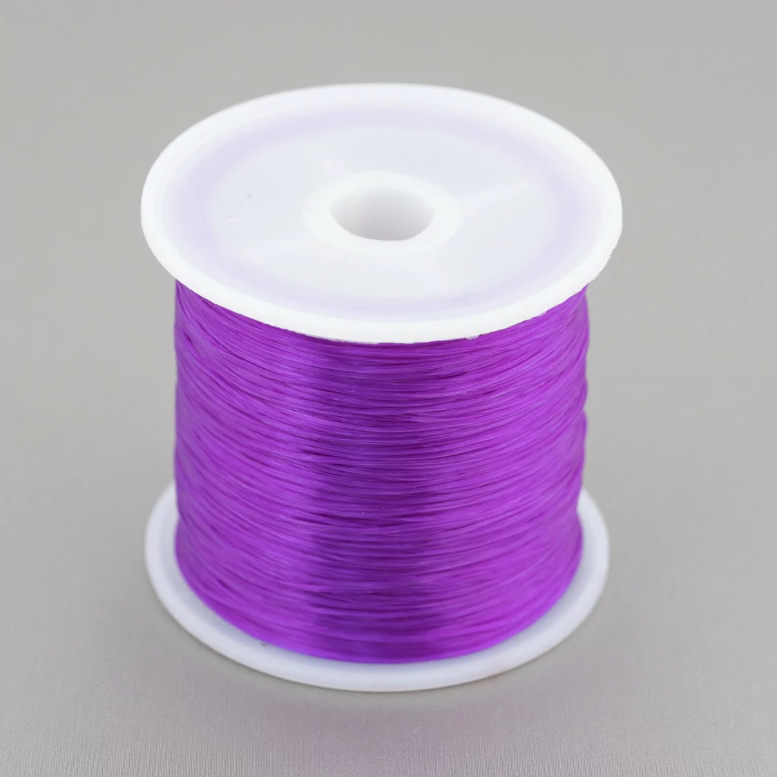 Filo di Elastico Multifilo Misura 0,5mm 30 Metri 1 Bobina Viola-FILO di ELASTICO | Worldofjewel.com