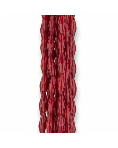 Corallo Bamboo Rosso Bicono 05x12mm-CORALLO BAMBOO | Worldofjewel.com