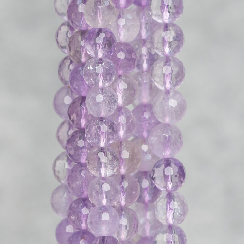 Faceted Clear Amethyst 06mm