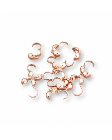 Coprinodo Di Acciaio 4mm Placcato Oro Rosa 28gr 280pz Circa-COPRINODI | Worldofjewel.com