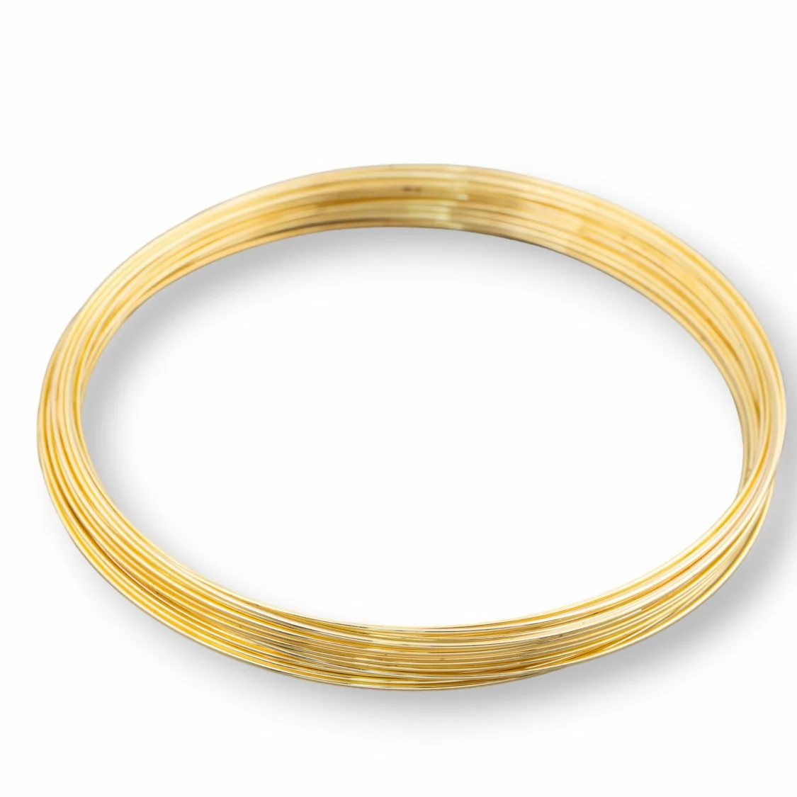 Filo Armonico Di Acciaio 316 Per Collana 0,6x120mm 75gr Placcato Oro-FILO DI ACCIAIO | Worldofjewel.com