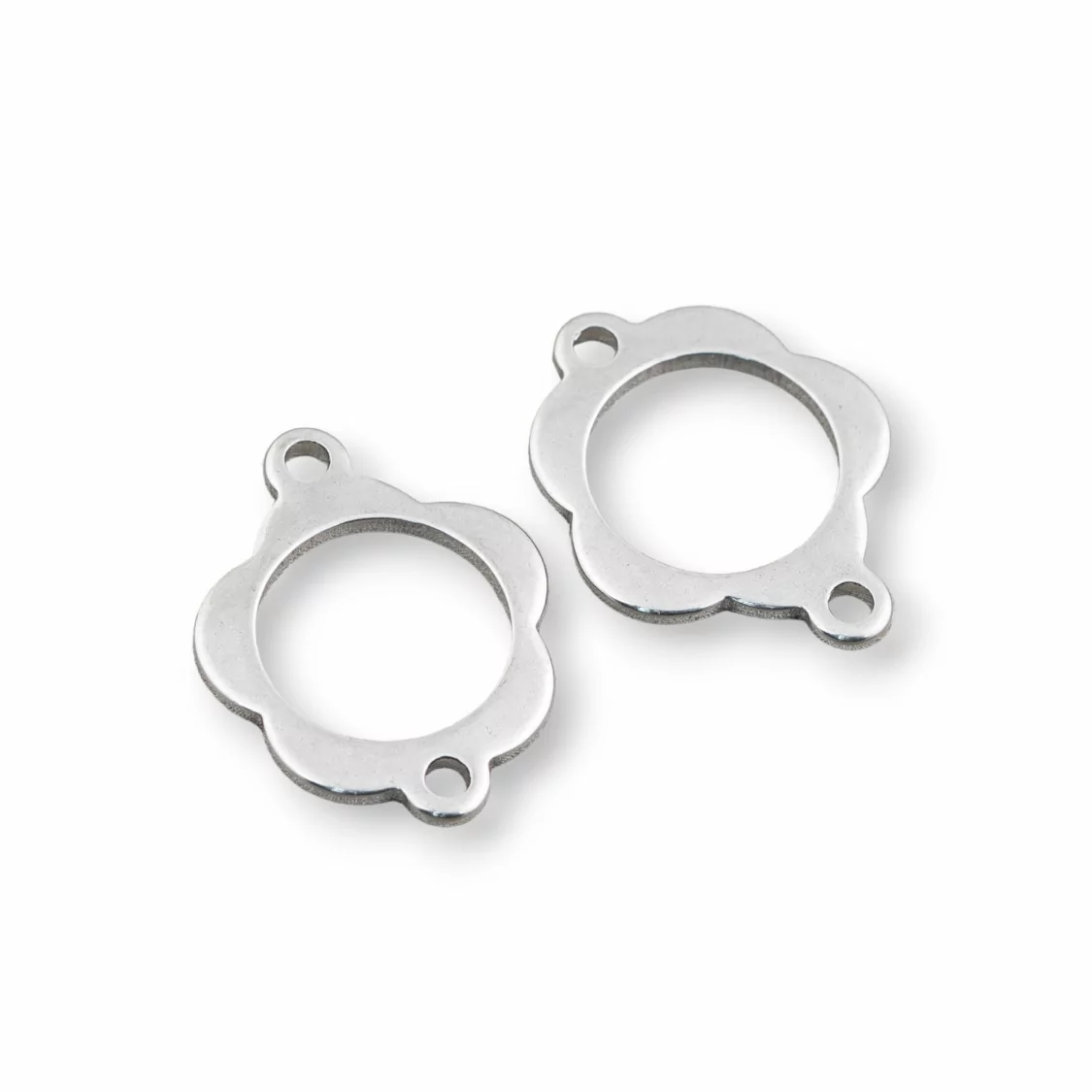 Componente Di Acciaio Fantasia 6x13mm Pendente 120pz-CONNETTORI LISCI | Worldofjewel.com