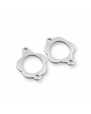 Componente Di Acciaio Fantasia 6x13mm Pendente 120pz-CONNETTORI LISCI | Worldofjewel.com