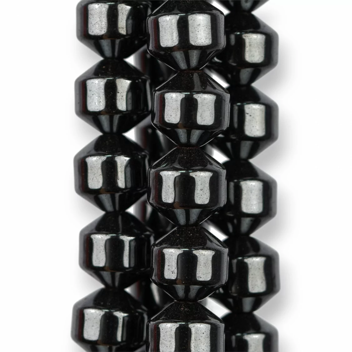 Ematite Naturale Rondelle Bullone Liscio 12mm-EMATITE NATURALE | Worldofjewel.com