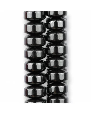 Ematite Naturale Rondelle Lisce 10x6mm-EMATITE NATURALE | Worldofjewel.com