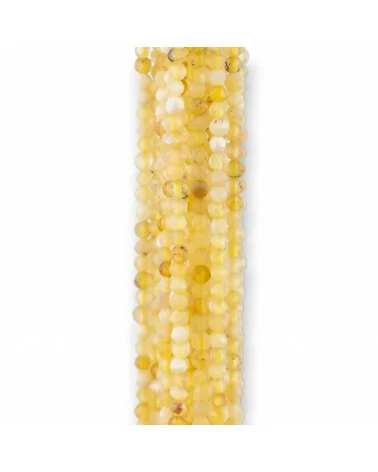 Opale Giallo Perlina Tonda Sfaccettata Diamond Cut 2,0mm-OPALE | Worldofjewel.com