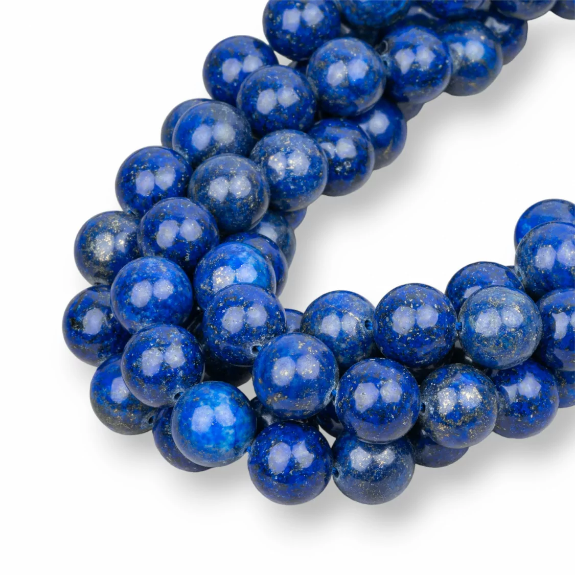 Lapislazzuli Blu Rinforzato Tondo Liscio 16mm-LAPISLAZZULI BLU RINFORZATO | Worldofjewel.com