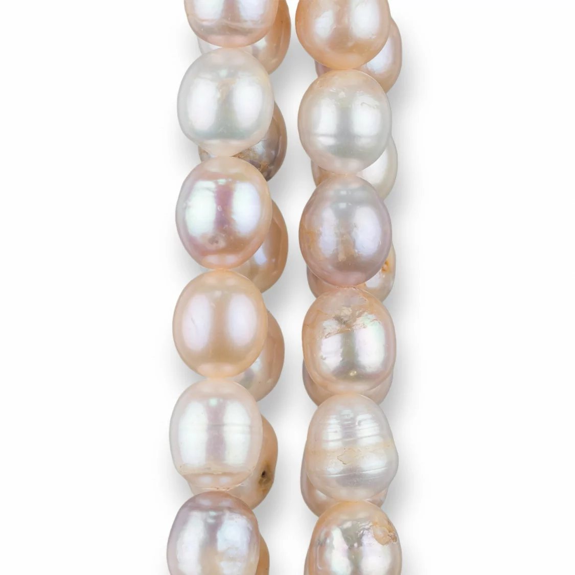 Perle Di Fiume Riso 10-11mm Multicolor-PERLE CHICCHI DI RISO | Worldofjewel.com