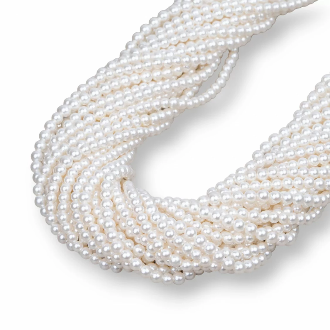 Perle di Maiorca Bianca Tondo Liscio 3mm-PERLE BIANCHE | Worldofjewel.com