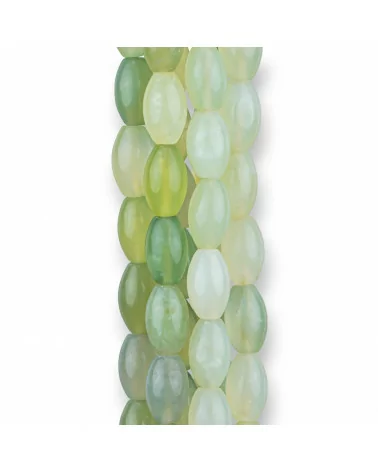 Giada (New Jade) Riso 8x13mm Intenso-GIADA (NEW JADE) | Worldofjewel.com