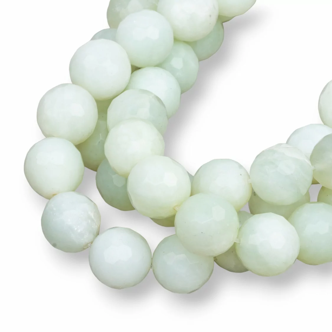 Giada (New Jade) Perlina Tonda Sfaccettata 16mm-GIADA (NEW JADE) | Worldofjewel.com