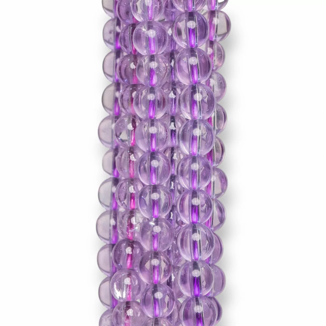 Ametista Chiaro Tondo Liscio 5mm Lavanda-AMETISTA LAVANDA | Worldofjewel.com