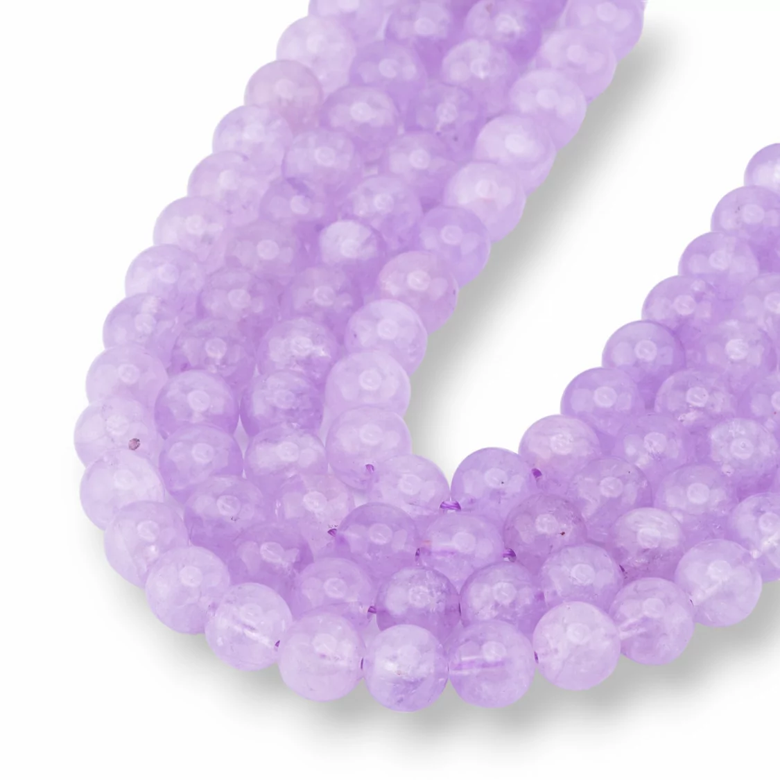 Ametista Lavanda Tondo Liscio 10mm-AMETISTA LAVANDA | Worldofjewel.com