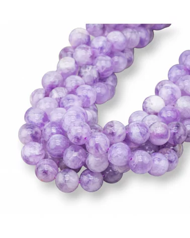 Ametista Lavanda Tondo Liscio 10mm Intenso-AMETISTA LAVANDA | Worldofjewel.com