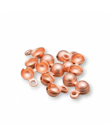 Coprinodi Di Ottone 4mm 80gr 550pz Oro Rosa-COPRINODI | Worldofjewel.com