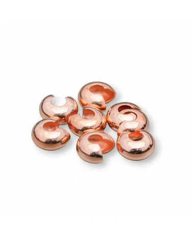 Coprinodo Di Ottone Rondelle 5,5x2,5mm 80gr Oro Rosa-COPRINODI | Worldofjewel.com