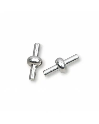 Intramezzi Di Ottone Rondella 8mm Per tubolari da 3mm 14pz-CONNETTORI LISCI | Worldofjewel.com