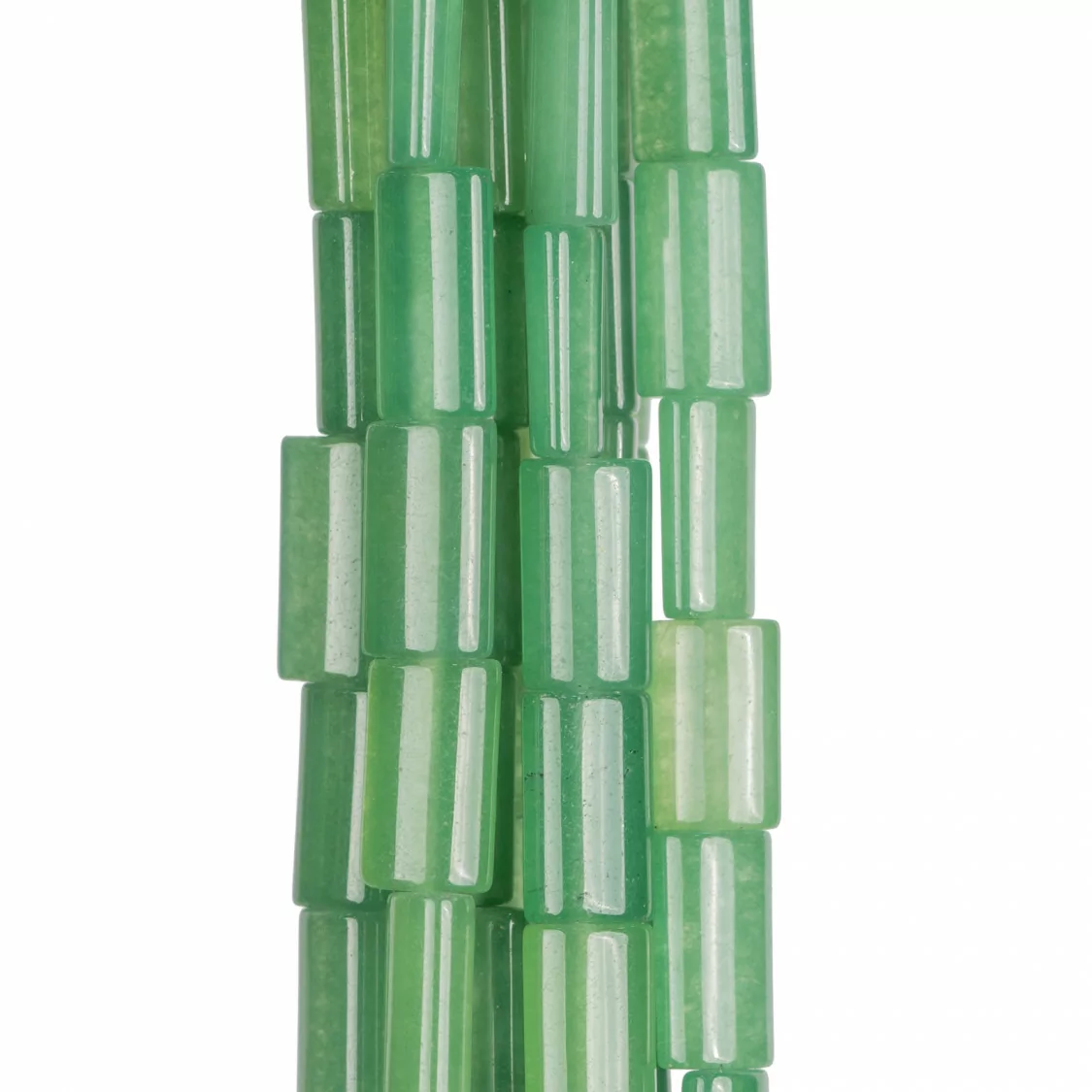 Avventurina Verde Rettangolo Piatto 8x14mm-AVVENTURINA VERDE | Worldofjewel.com