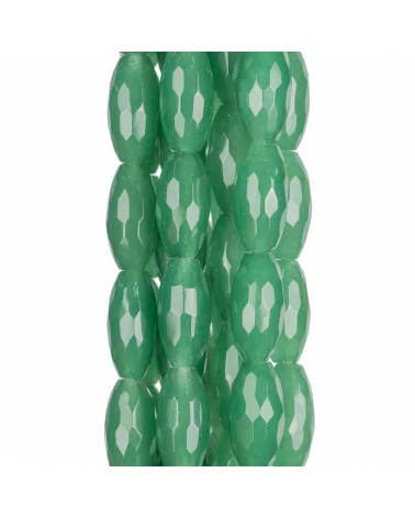 Avventurina Verde Riso Sfaccettato 10x20mm-AVVENTURINA VERDE | Worldofjewel.com