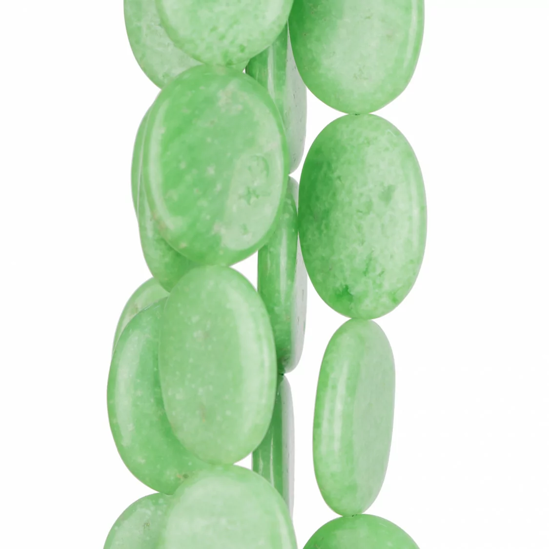 Giada Lime Ovale Piatto 22x30mm-GIADA LIME | Worldofjewel.com