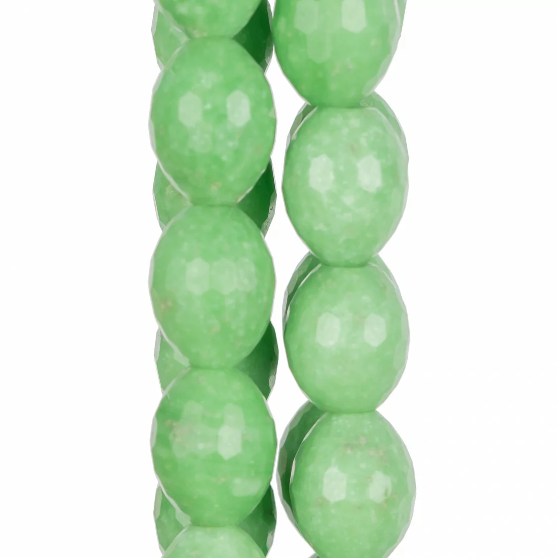 Giada Lime Riso Sfaccettata 15x20mm-GIADA LIME | Worldofjewel.com