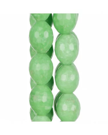 Giada Lime Riso Sfaccettata 15x20mm-GIADA LIME | Worldofjewel.com