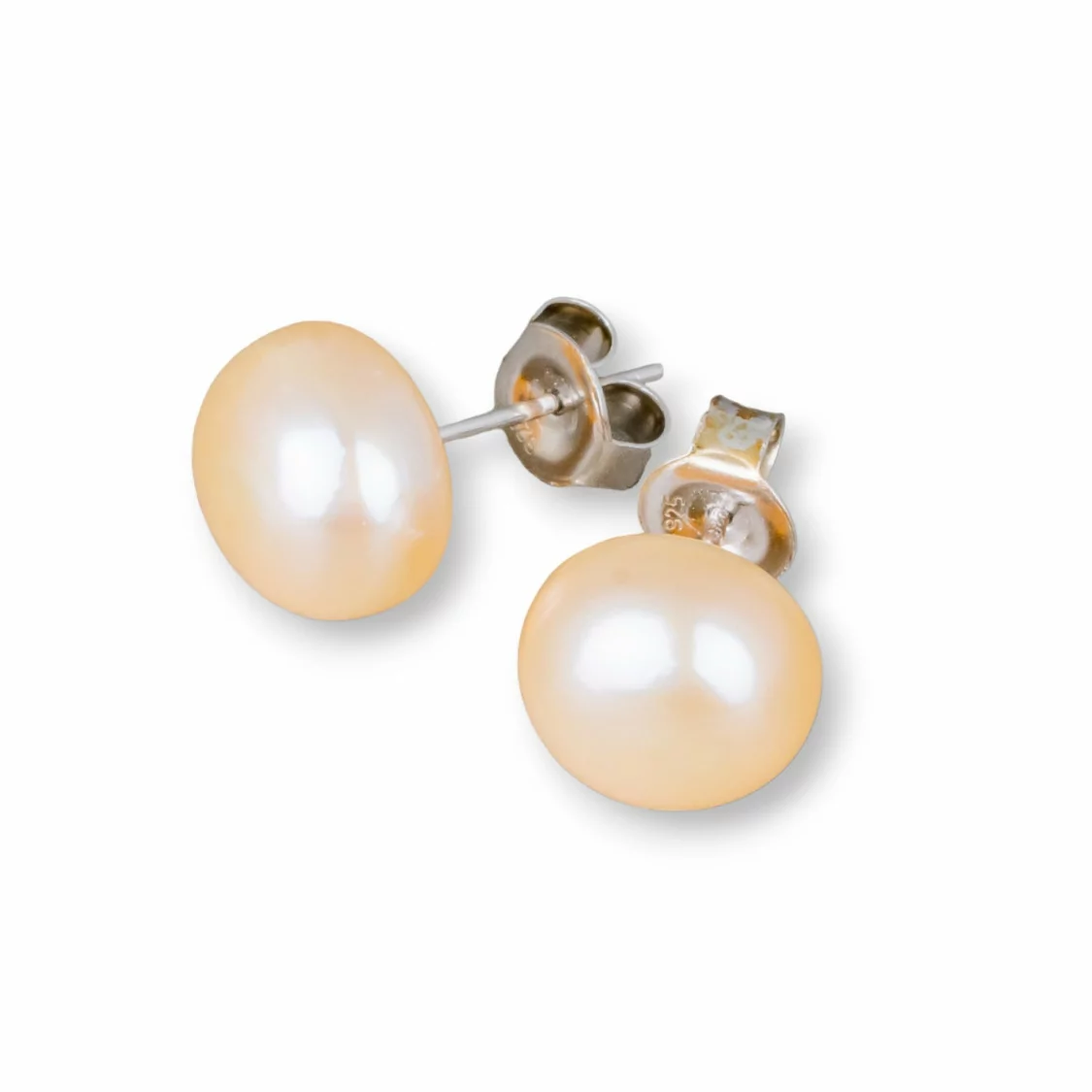 Orecchini Di Argento 925 E Perle Di Fiume 10,5-11,0mm 6 Paia Rosa-PERNO PERLE DI FIUME | Worldofjewel.com