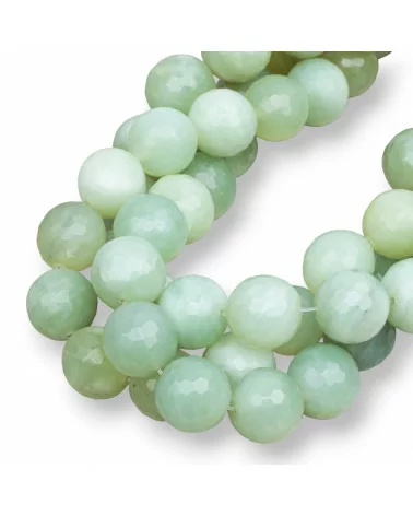 Giada (New Jade) Perlina Tonda Sfaccettata 20mm-GIADA (NEW JADE) | Worldofjewel.com