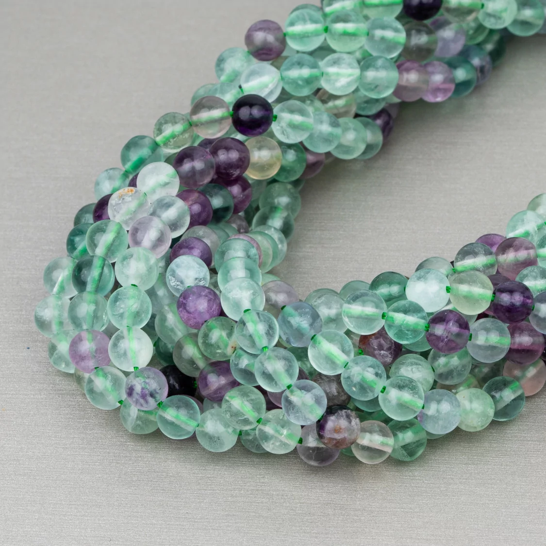 Fluorite Verde Tondo Liscio 6mm-FLUORITE VERDE | Worldofjewel.com