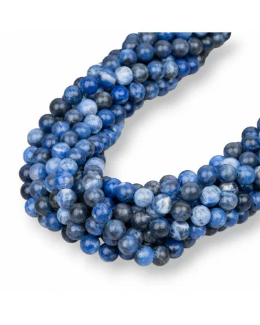 Sodalite Tondo Liscio 6mm-SODALITE | Worldofjewel.com