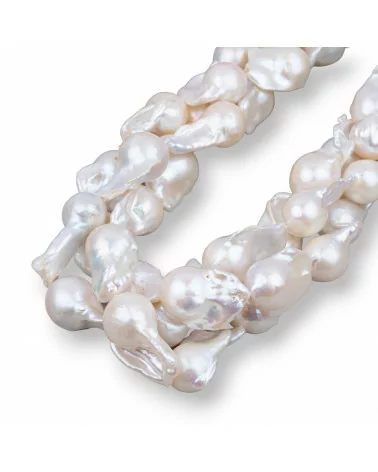 Perle Di Fiume Barocche A Goccia (AQL) 90-100gr Bianco-PERLE BAROCCHE | Worldofjewel.com