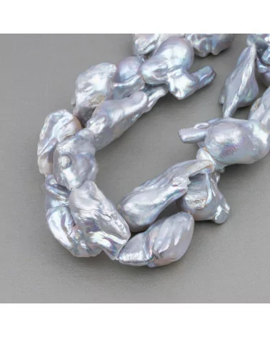 Perle Di Fiume Barocche (AHB) 140-150gr Grigio-PERLE BAROCCHE | Worldofjewel.com