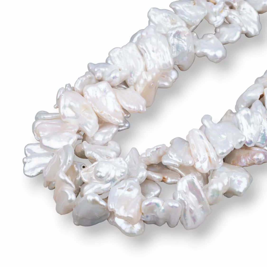 Perle Di Fiume Keshi (GSM) Bianco 70-80gr-PERLE KESHI | Worldofjewel.com