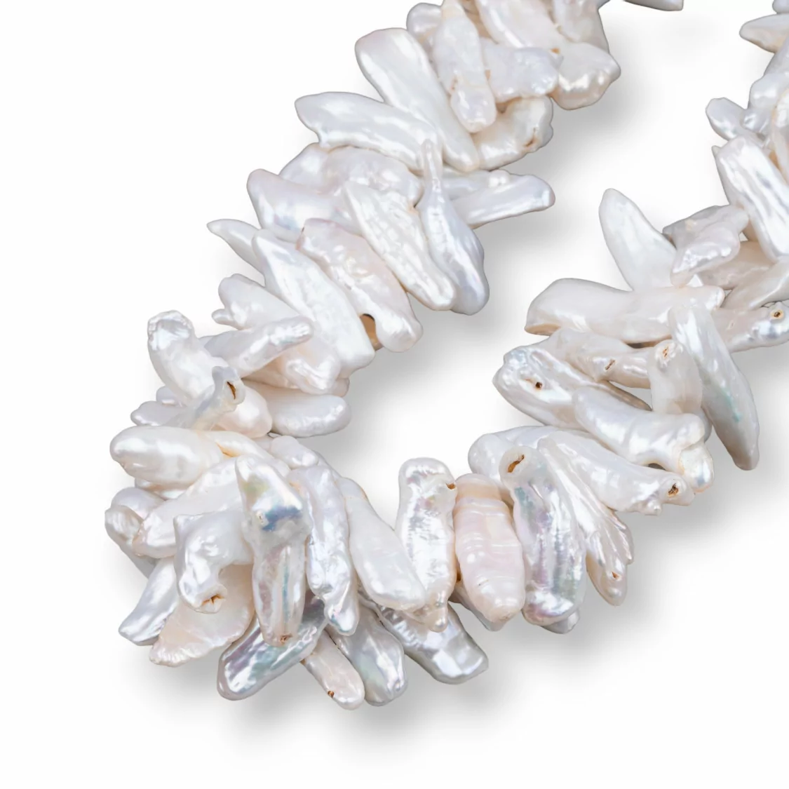 Perle Di Fiume Keshi (GSW) Bianco 80-90gr-PERLE KESHI | Worldofjewel.com