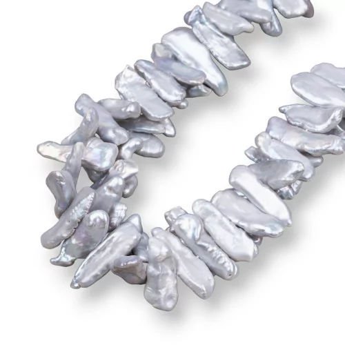 Perle Di Fiume Keshi (GHY) Grigio 70-80gr-PERLE KESHI | Worldofjewel.com