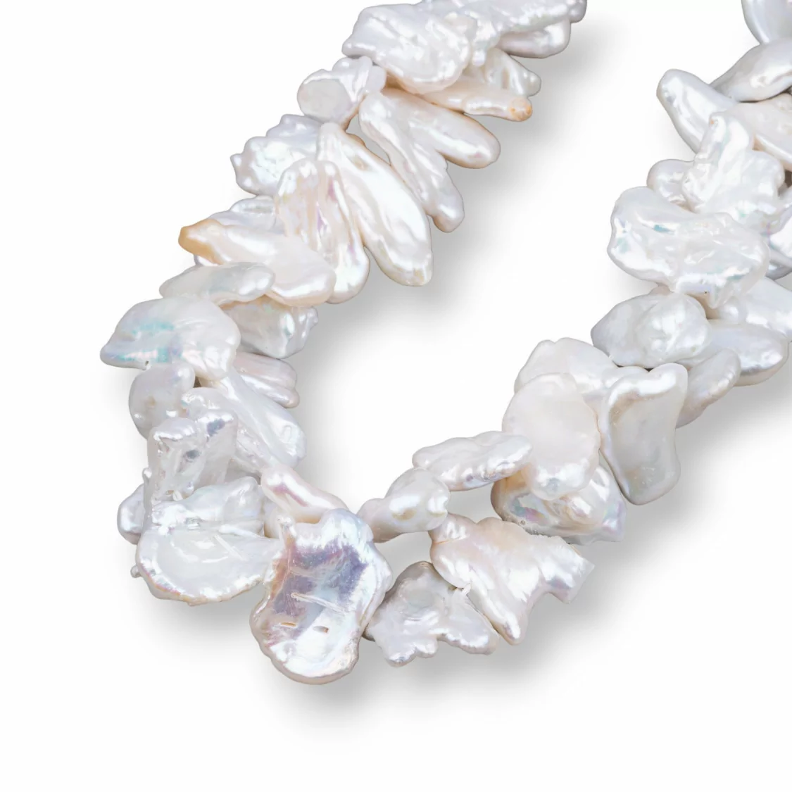 Perle Di Fiume Keshi (GSM) Bianco 80-90gr-PERLE KESHI | Worldofjewel.com