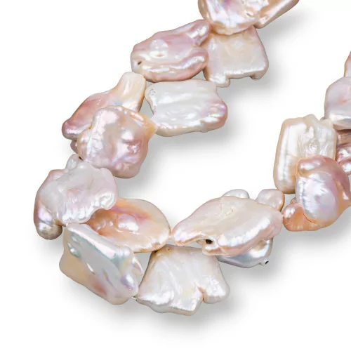 Perle Di Fiume Barocche Piatte (AEQ) 110-120gr-PERLE SCARAMAZZE PIATTE | Worldofjewel.com