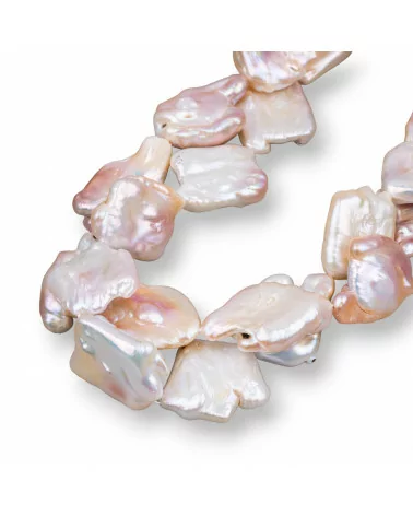 Perle Di Fiume Barocche Piatte (AEQ) 110-120gr-PERLE SCARAMAZZE PIATTE | Worldofjewel.com