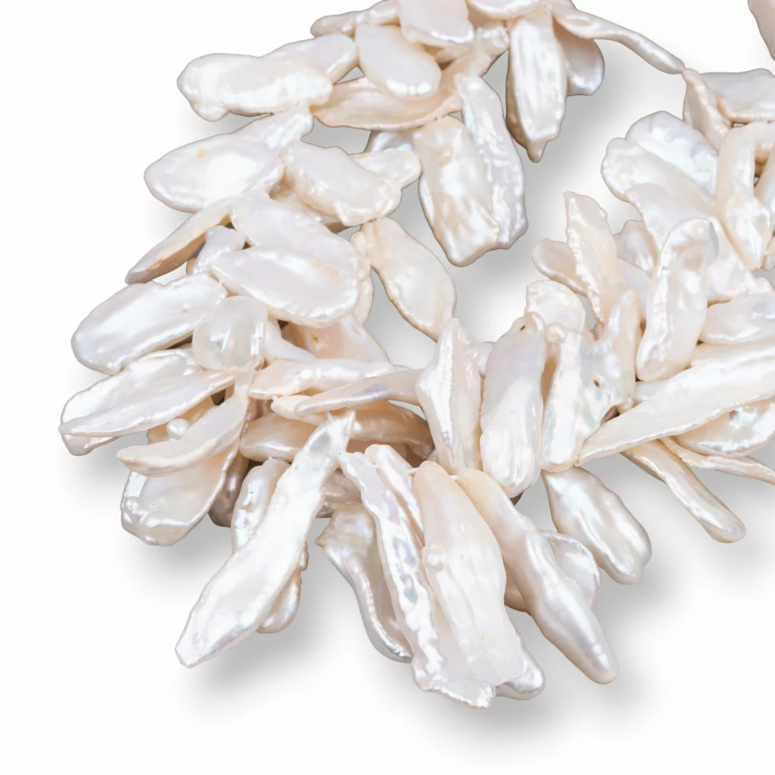 Perle Di Fiume Barocche Keshi (kSB) 120-130gr-PERLE CHICCHI DI RISO | Worldofjewel.com