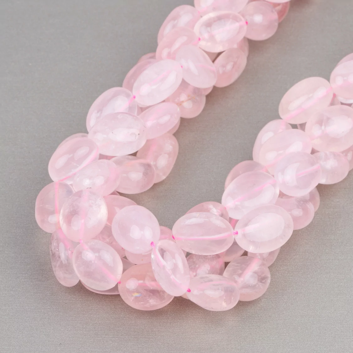 Quarzo Rosa Sasso Burattato 14-18mm-QUARZO ROSA | Worldofjewel.com