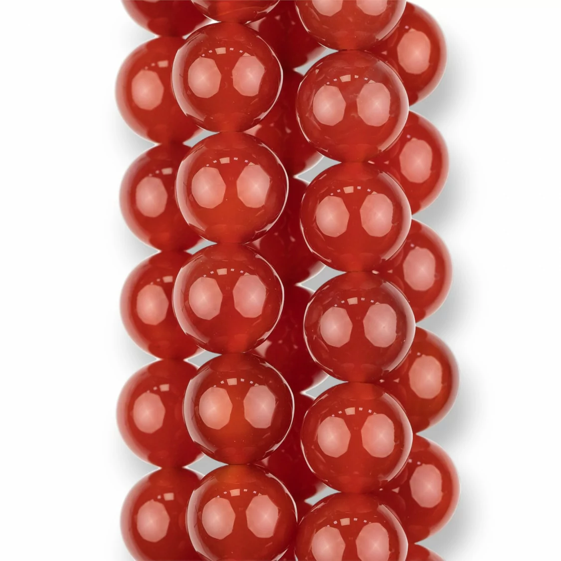 Corniola Rossa Tondo Liscio 12mm-CORNIOLA ROSSA | Worldofjewel.com