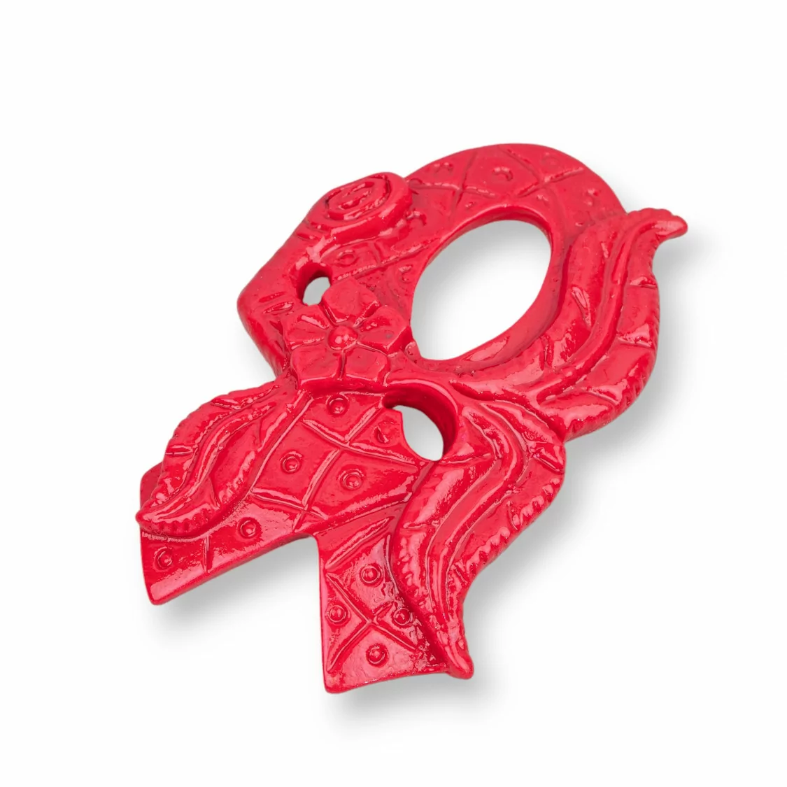 Componenti Di Resina Assortita 35x56mm 2pz Rosso-COMPONENTI DI RESINA | Worldofjewel.com