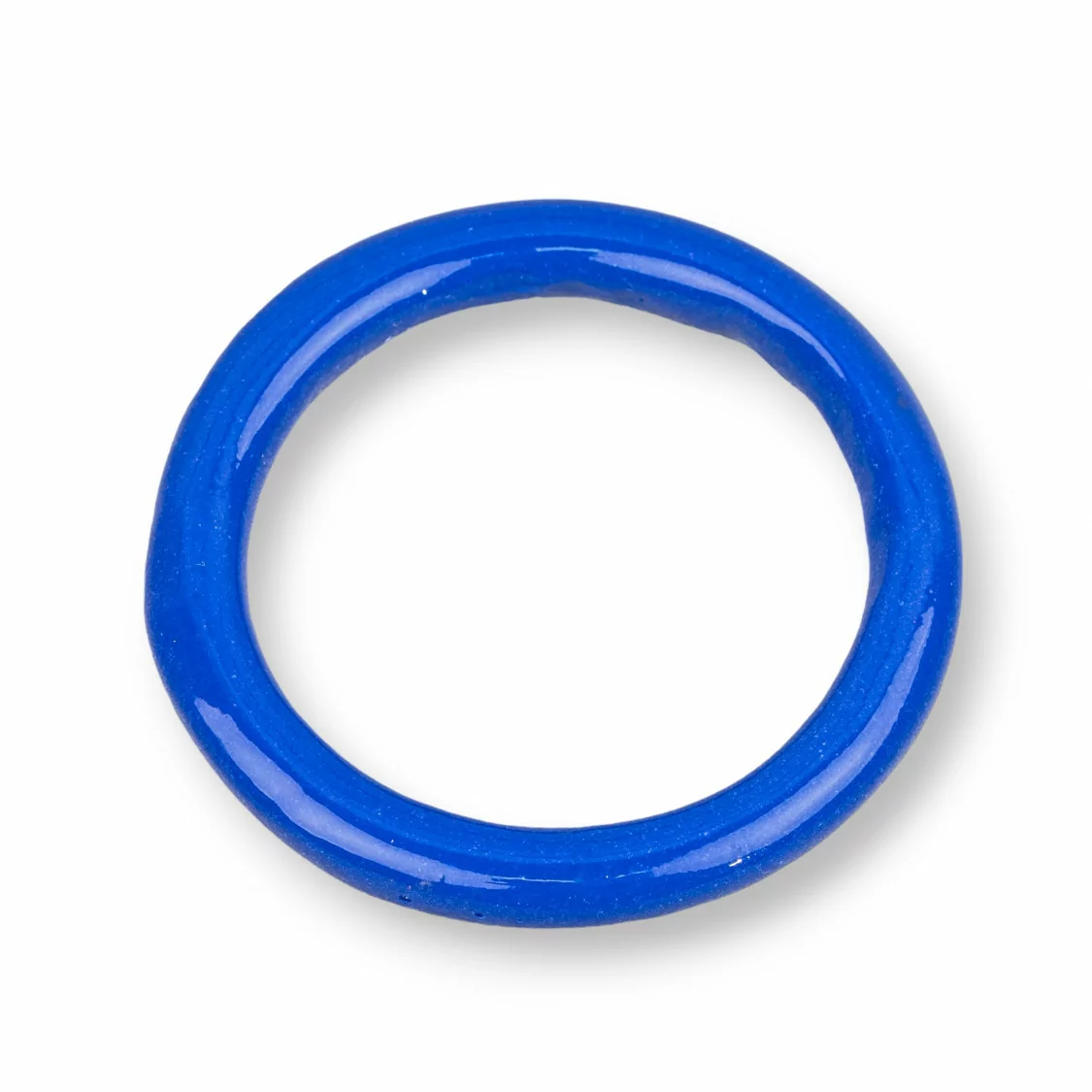 Componenti Di Resina Assortita Cerchietto 45mm 4pz Blu-COMPONENTI DI RESINA | Worldofjewel.com