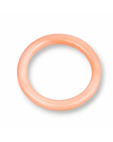 Componenti Di Resina Assortita Cerchietto 45mm 4pz Rosa-COMPONENTI DI RESINA | Worldofjewel.com