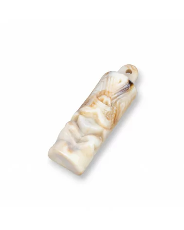 Componenti Di Resina Assortita Totem 17x56mm 3pz-COMPONENTI DI RESINA | Worldofjewel.com