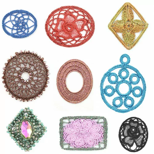 OFERTA 10pcs M Crochet Componentes PRECIO NETO Surtido Aleatorio