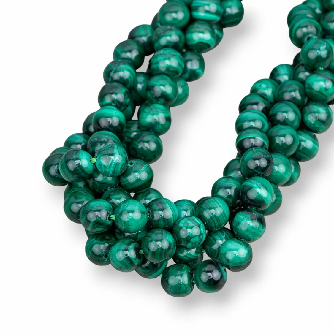 Malachite Tondo Liscio 6mm-MALACHITE | Worldofjewel.com