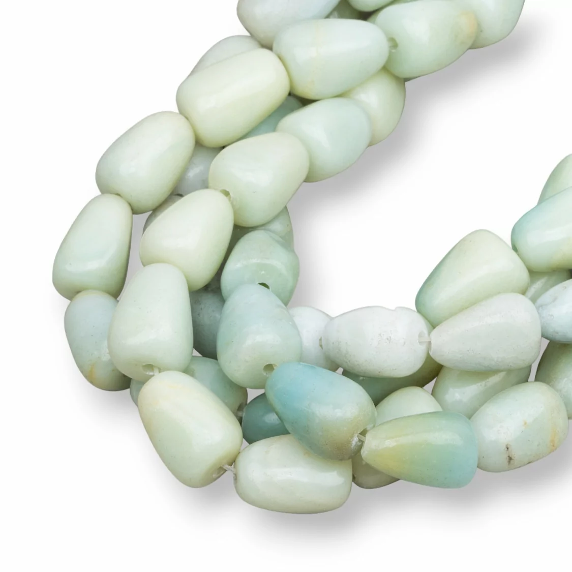 Amazzonite Sasso 10x17mm Seconda Scelta-AMAZONITE CLASSICA | Worldofjewel.com