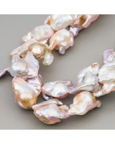 Perle Di Fiume Barocche (AHB) 110-120gr Rosa Bronzo-PERLE BAROCCHE | Worldofjewel.com